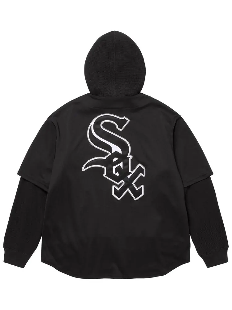 Толстовка Supreme x Chicago White Sox с капюшоном — изображение 2 из 2, черный