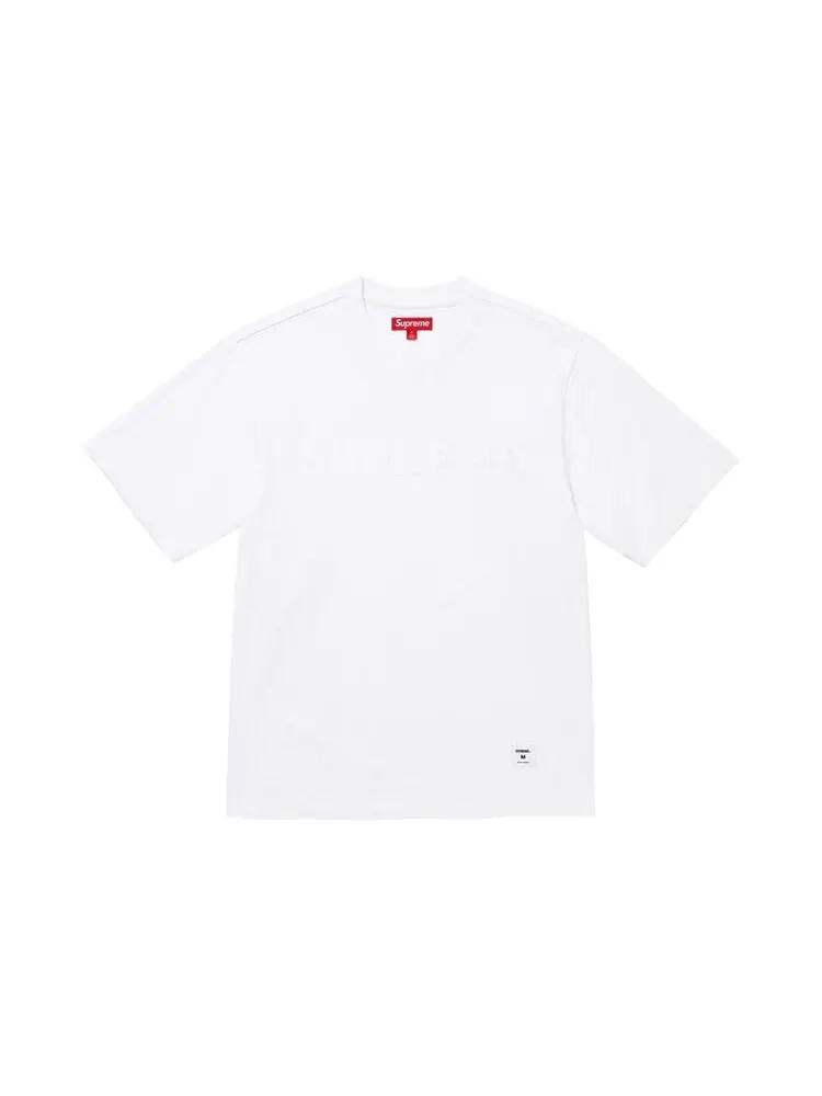 Топ Supreme Collegiate Appliqué Short-Sleeve Top 'White'