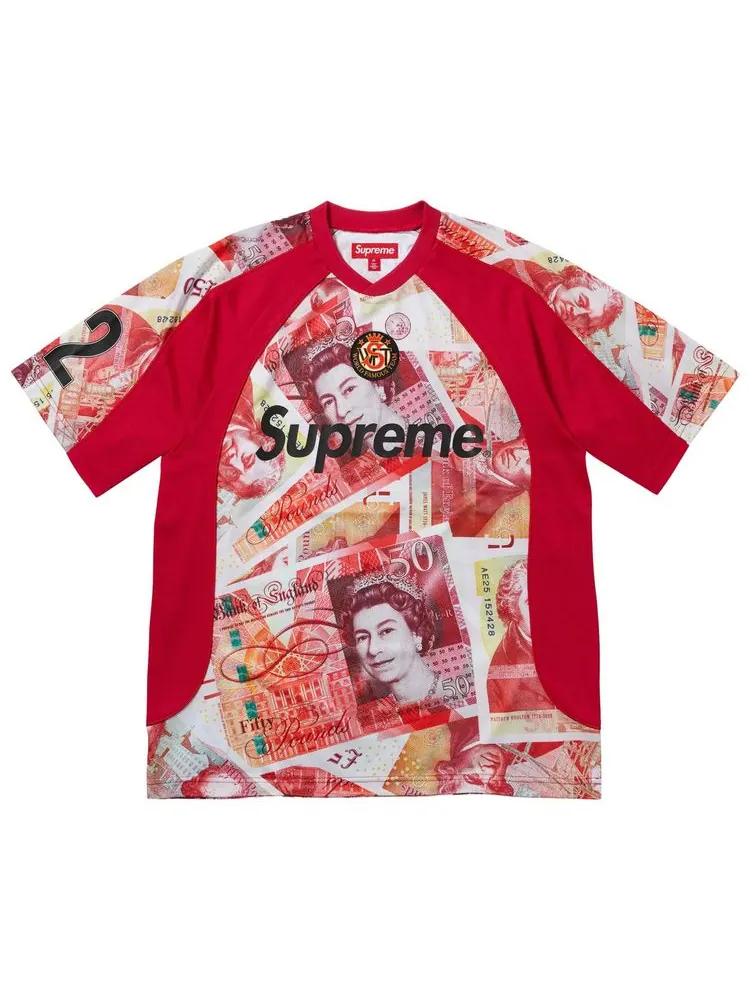 Футболка Supreme Pounds Soccer Jersey