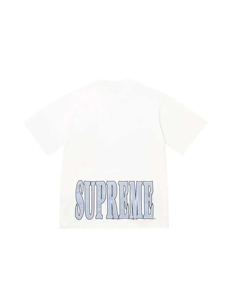 Топ Supreme Cracked Stretch Short-Sleeve Top — изображение 2 из 3, белый