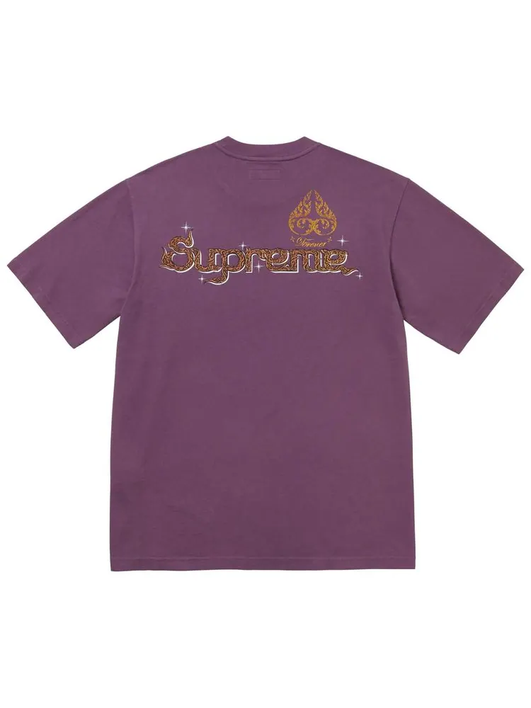 Футболка с коротким рукавом Supreme Peacock — изображение 2 из 2, фиолетовый