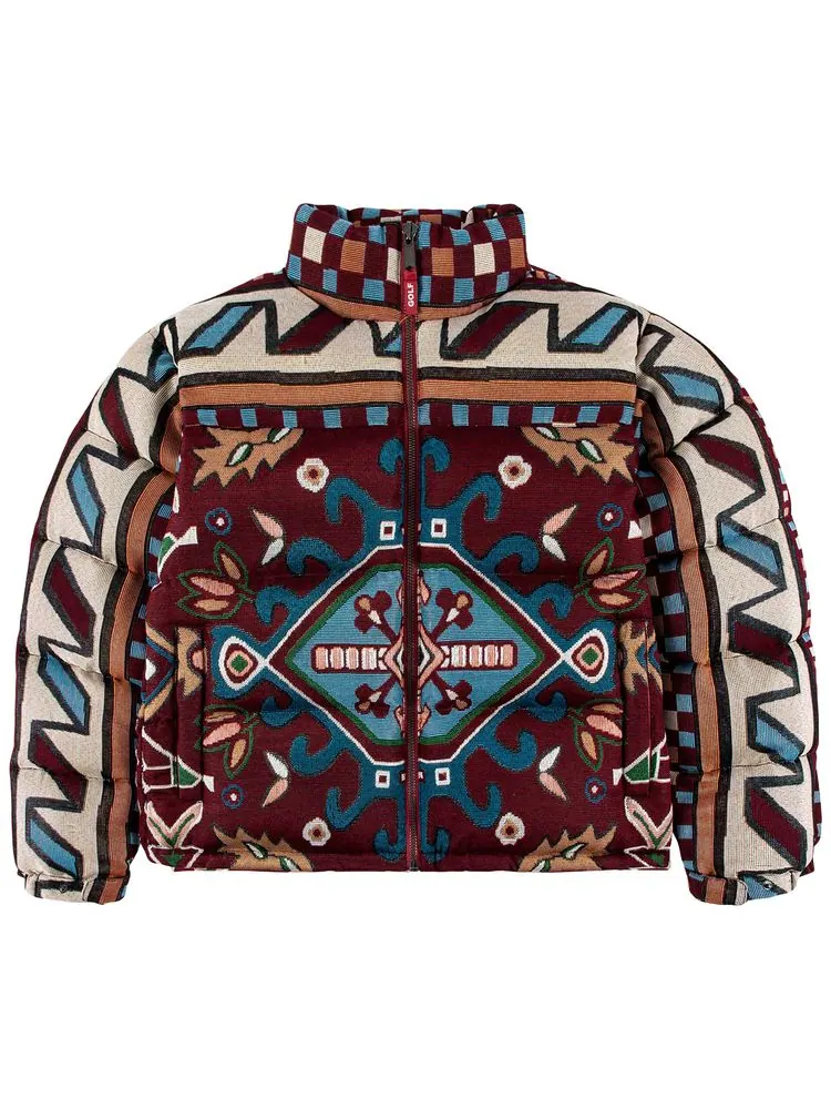 Пуховая куртка GOLF WANG Rug — изображение 1 из 2, мульти