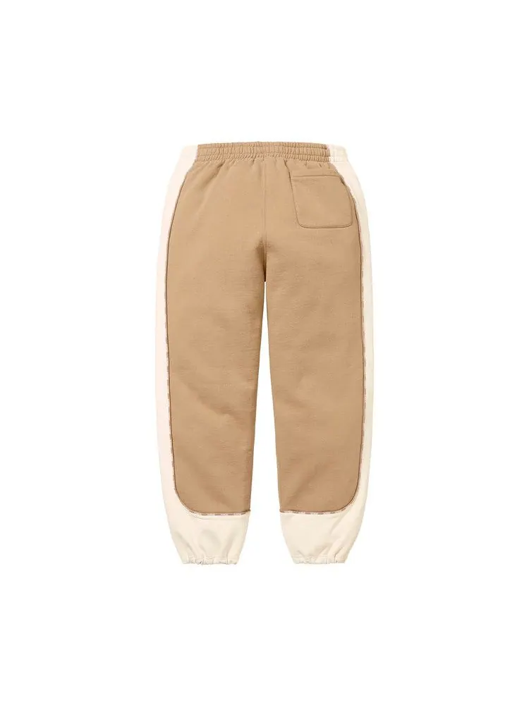 Спортивные брюки Supreme Piping Sweatpant — изображение 2 из 3, темный бежевый