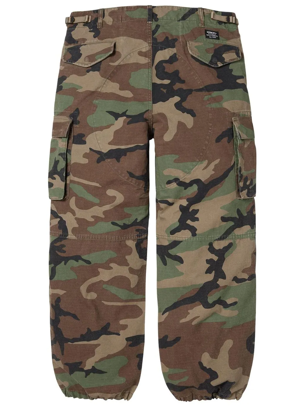 Брюки-карго Supreme — изображение 2 из 2, зеленый