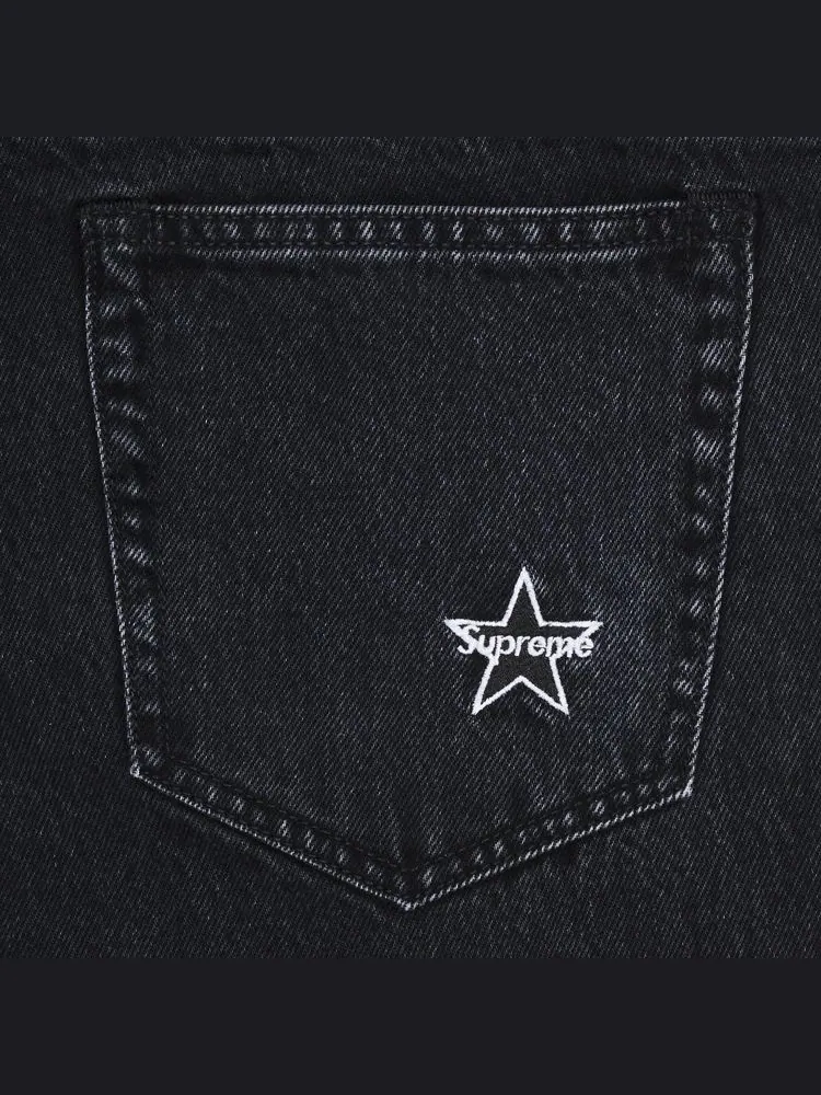 Джинсы Supreme Regular Jean — изображение 3 из 3, черный