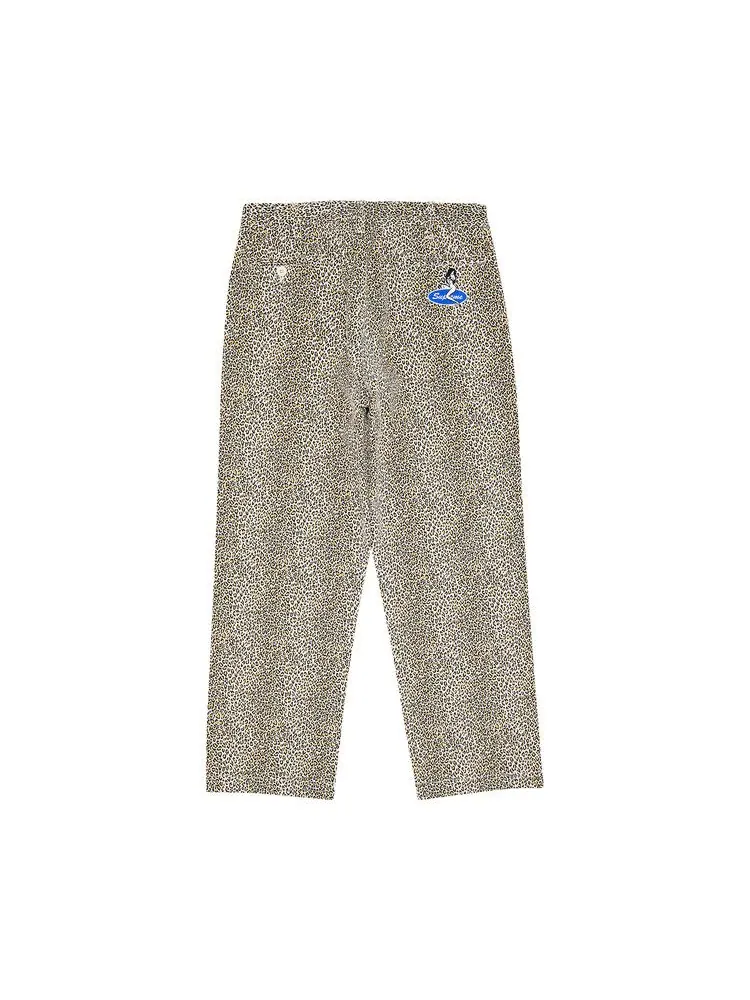 Брюки Supreme Chino Pant — изображение 2 из 3, леопардовый