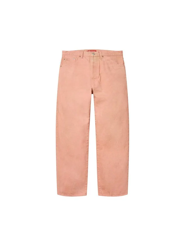 Джинсы Supreme Distressed Loose Fit Selvedge Jean