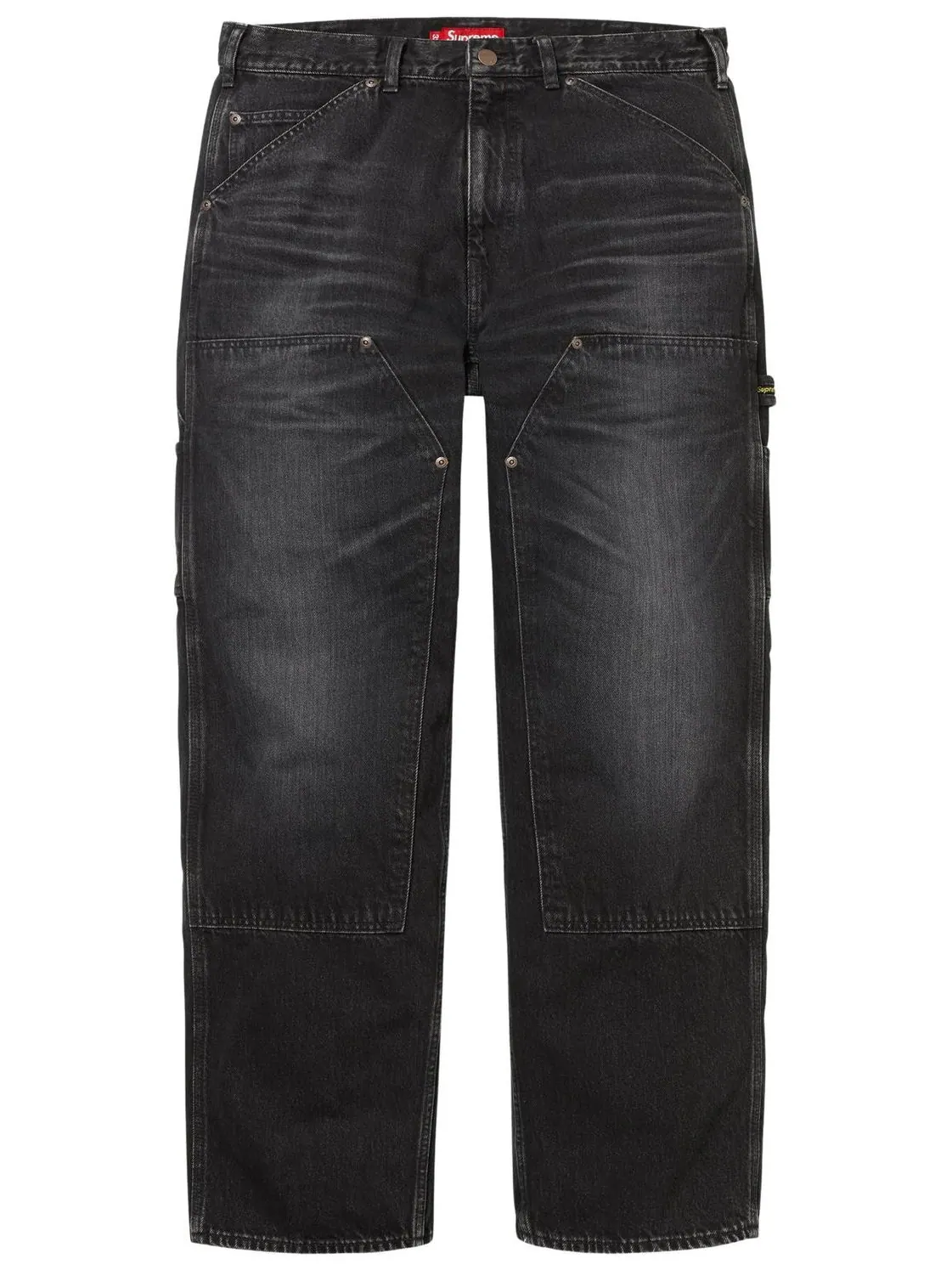 Джинсы Supreme Worn Double Knee Denim Painter Jean