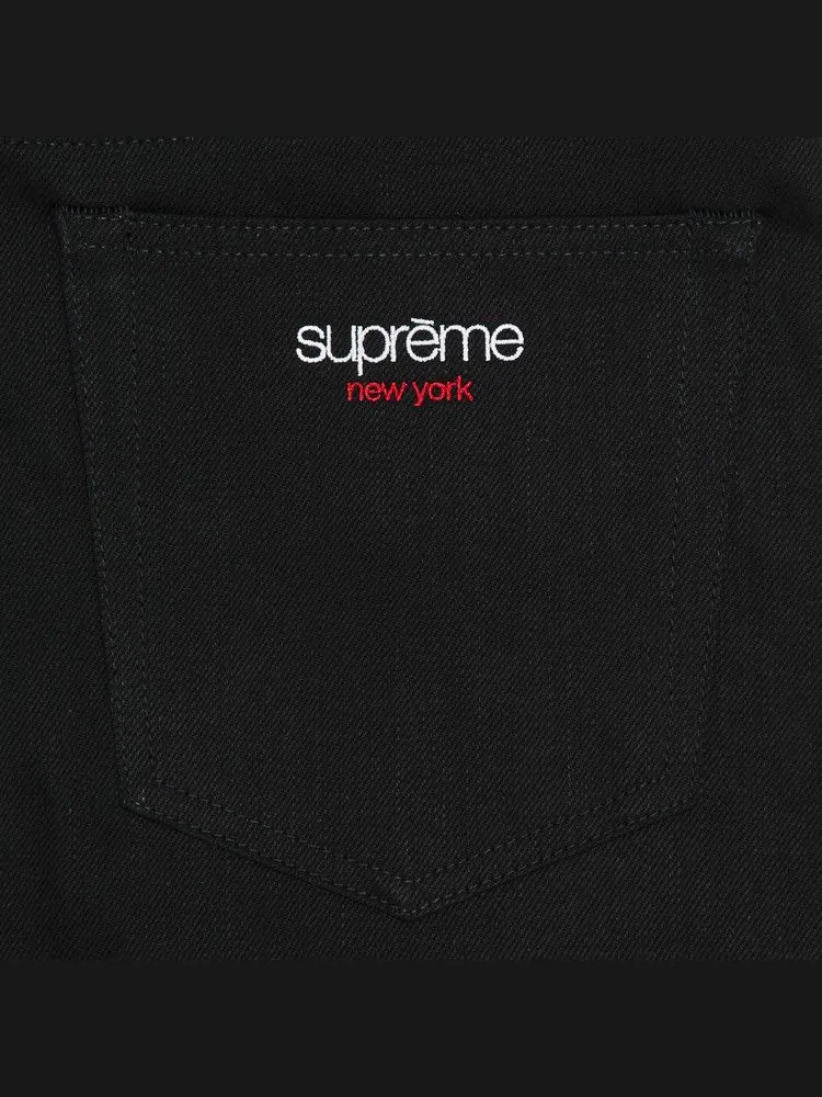 Джинсы Supreme Baggy Selvedge Jean — изображение 3 из 3, черный