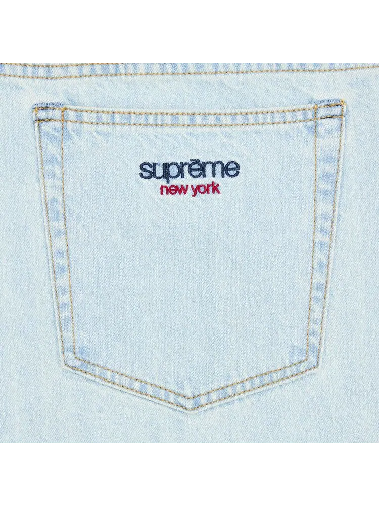 Джинсы Supreme Baggy Jean — изображение 3 из 3, светлый индиго
