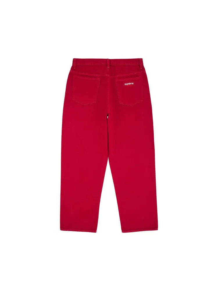 Джинсы Supreme Baggy Jean — изображение 2 из 3, красный