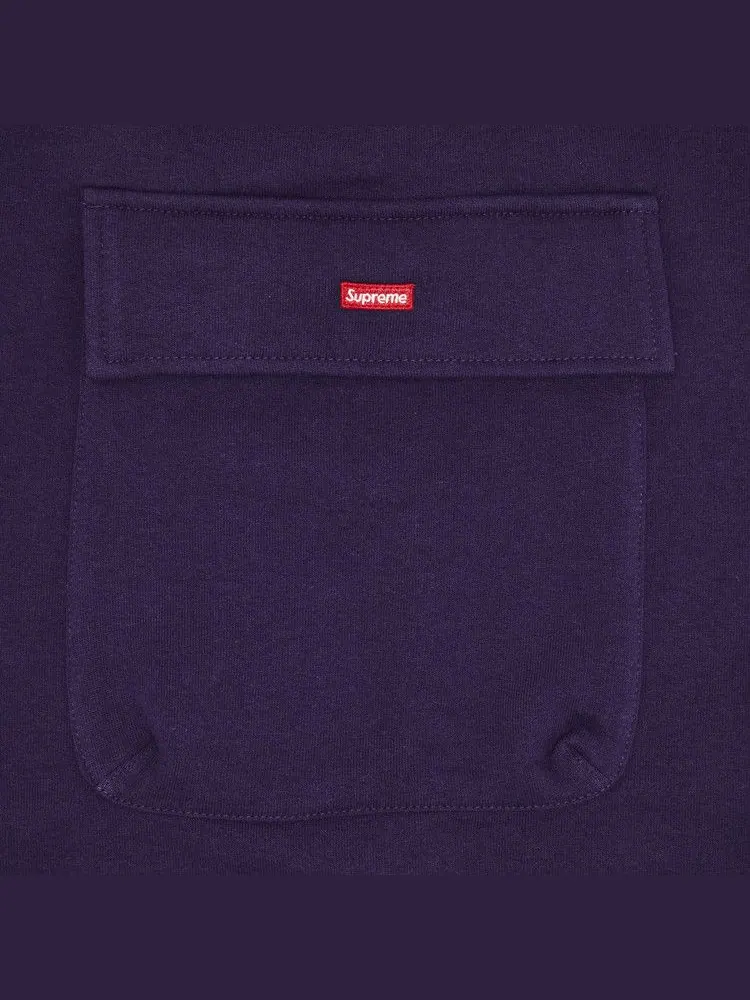 Спортивные брюки Supreme Small Box Cargo Sweatpant — изображение 3 из 3, темный фиолетовый