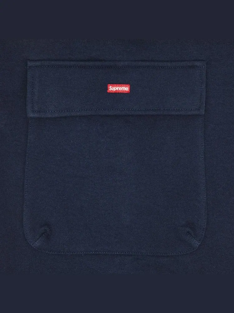 Спортивные брюки Supreme Small Box Cargo Sweatpant — изображение 3 из 3, темно-синий
