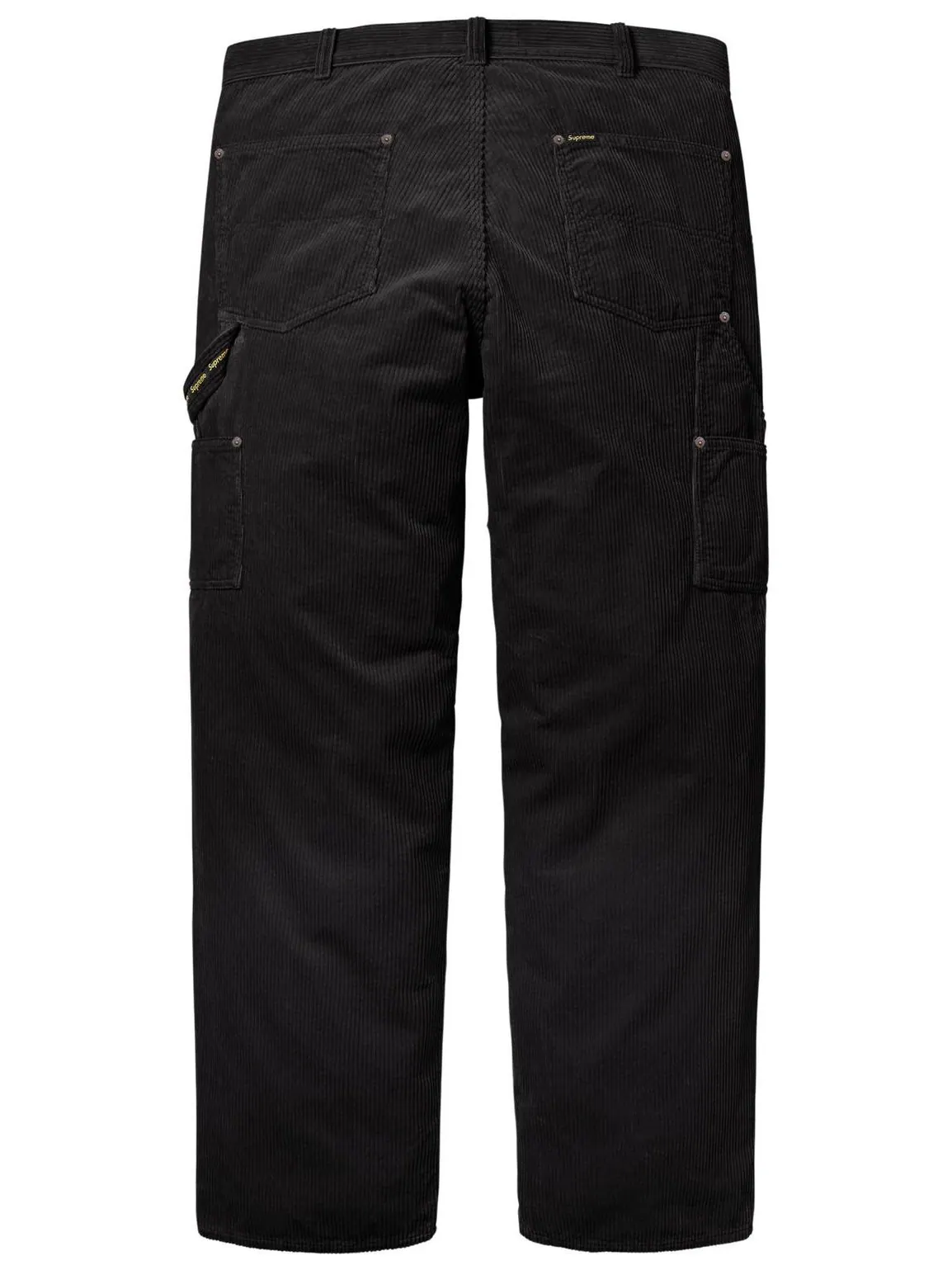 Брюки-карандаш Supreme Wide Wale Corduroy Painter Pant — изображение 2 из 2, черный