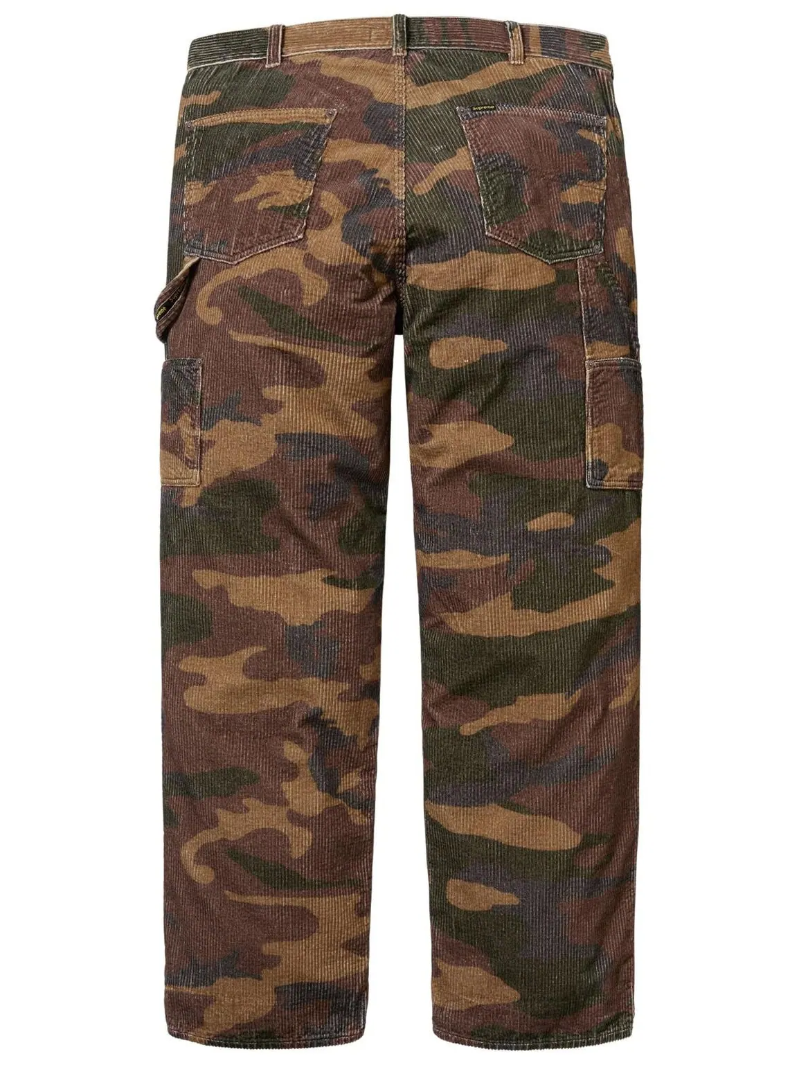 Брюки Supreme Wide Wale Corduroy Painter Pant — изображение 2 из 2, зеленый