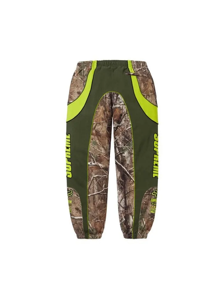 Спортивные брюки Supreme x Fox Racing Sweatpant 'Realtree Ap Camo' — изображение 2 из 2, зеленый