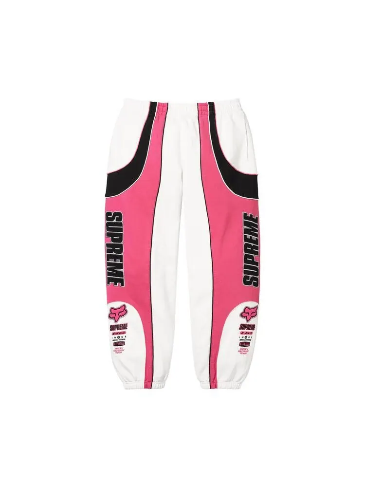 Брюки Supreme x Fox Racing Sweatpant 'White'