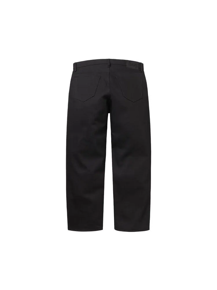 Джинсы Supreme Rigid Loose Fit Selvedge Jean — изображение 2 из 3, черный