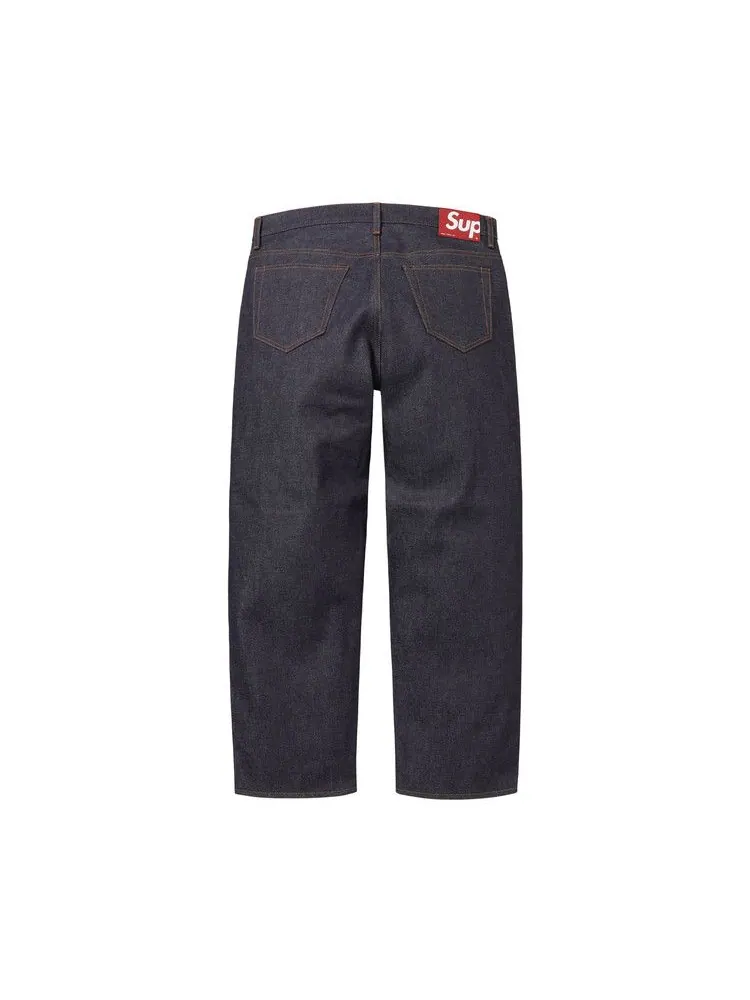 Джинсы Supreme Rigid Loose Fit Selvedge Jean — изображение 2 из 3, индиго