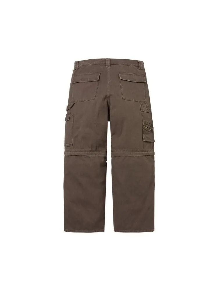 Брюки Supreme Zip-Off Utility Pant — изображение 2 из 3, коричневый
