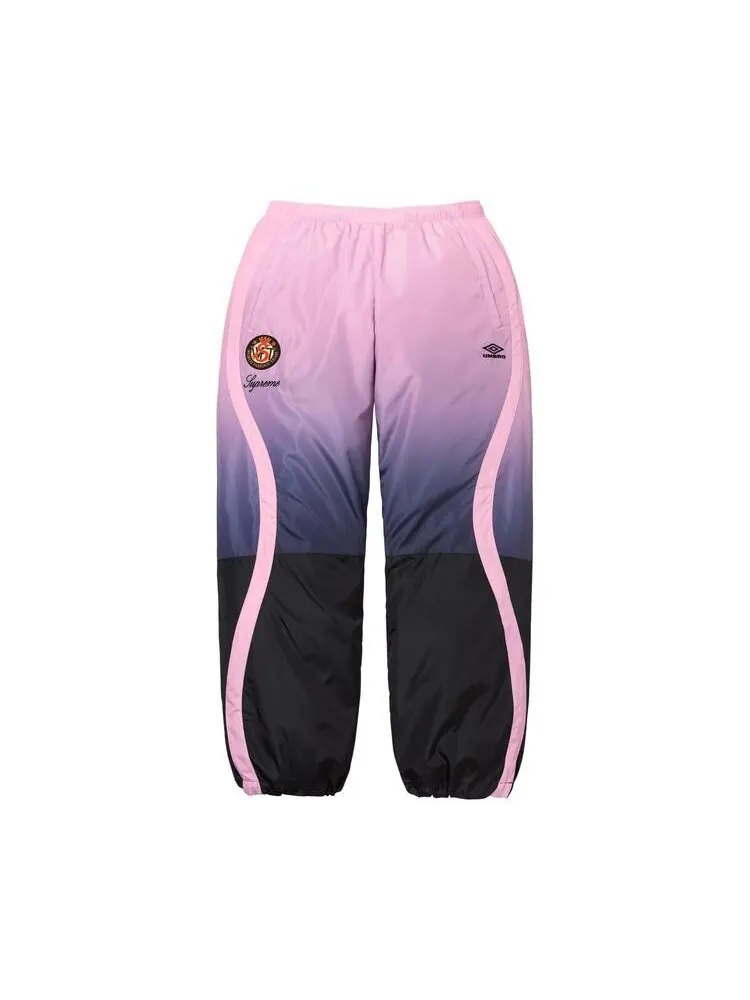 Спортивные брюки Supreme x Umbro Gradient Track Pant 'Pink'
