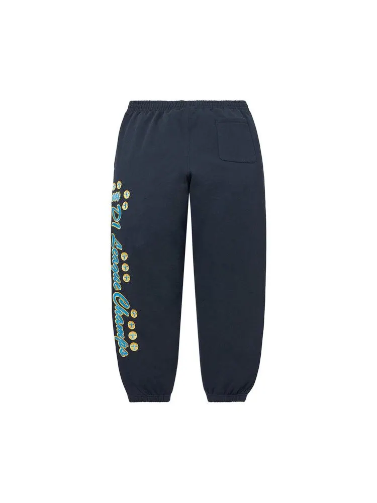 Спортивные брюки Supreme League Champs Sweatpant — изображение 2 из 3, темно-синий