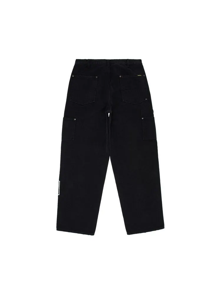Брюки Supreme Reflective Double Knee Pant — изображение 2 из 3, черный
