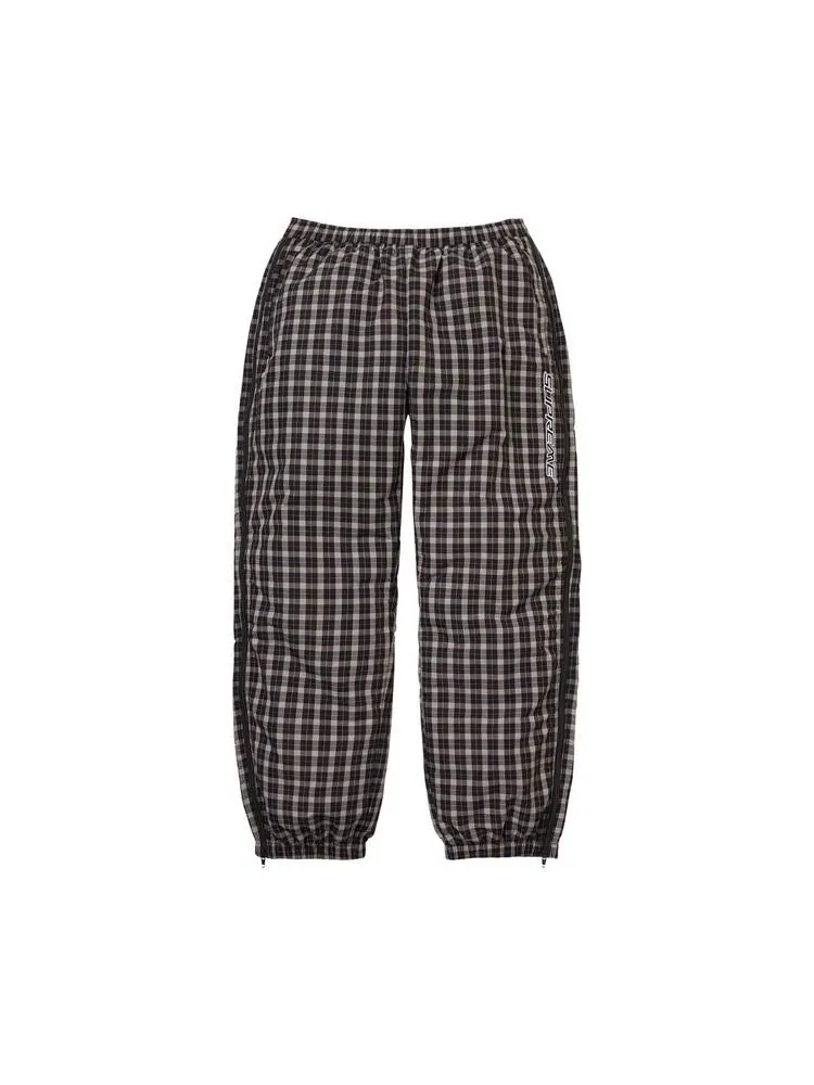 Брюки Supreme Plaid Warm Up Pant