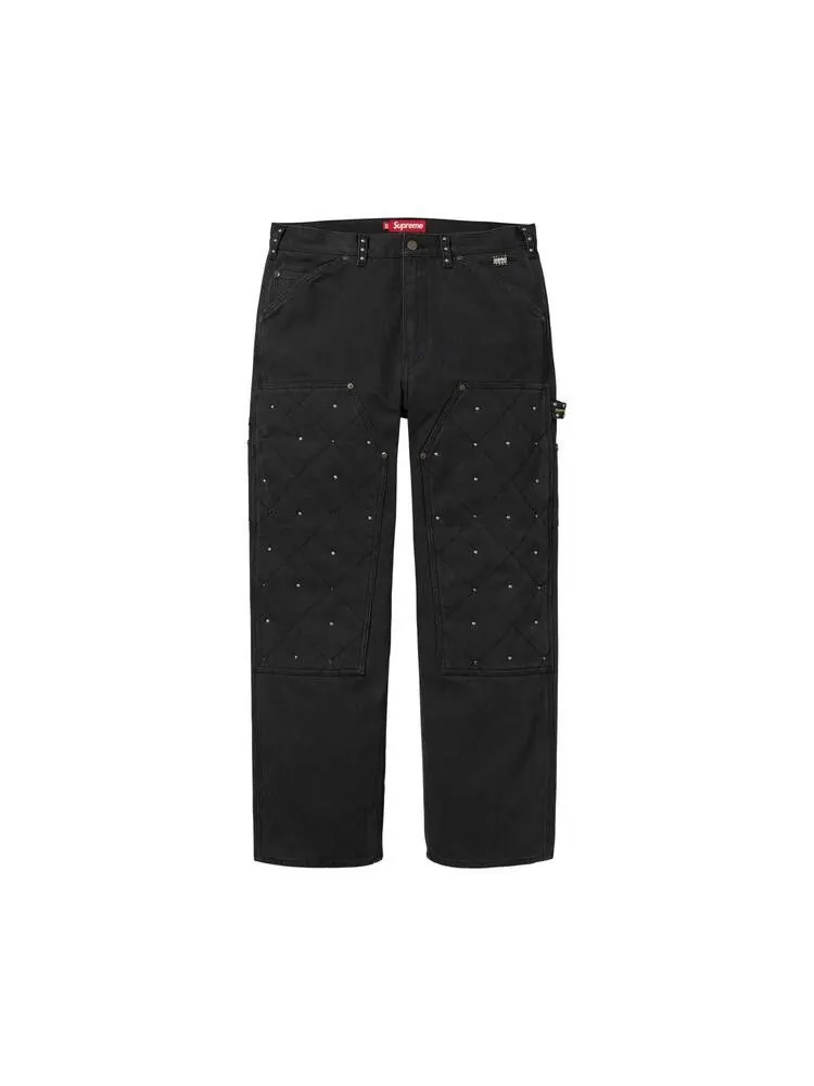 Брюки Supreme x B.B. Simon Quilted Double Knee Painter Pant