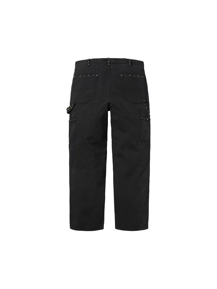 Брюки Supreme x B.B. Simon Quilted Double Knee Painter Pant — изображение 2 из 3, черный
