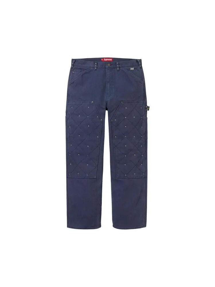 Брюки Supreme x B.B. Simon Quilted Double Knee Painter Pant