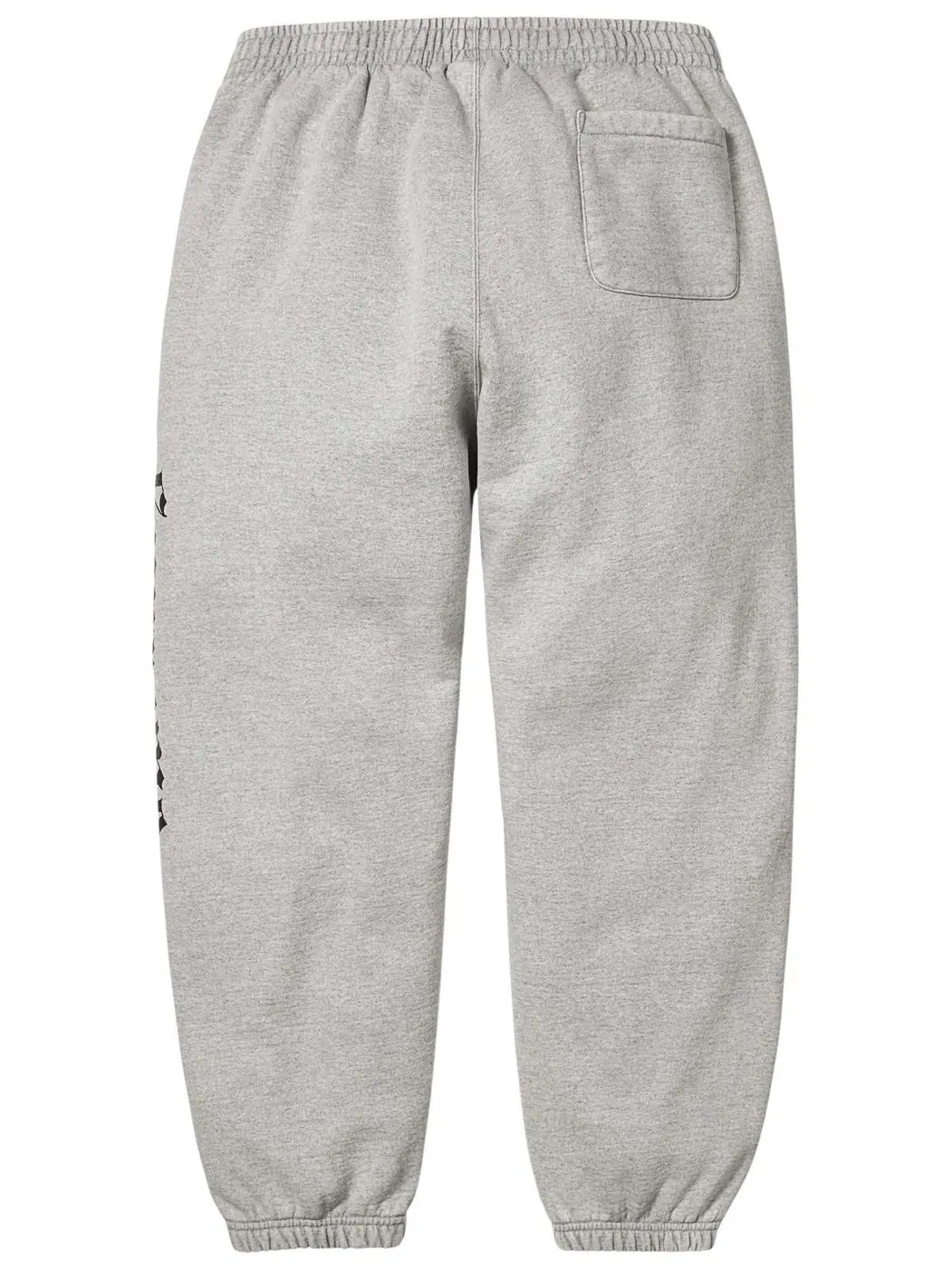 Спортивные штаны Supreme Washed Old English цвета «серый меланж» — изображение 2 из 2