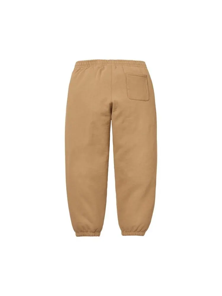 Спортивные брюки Supreme Satin Appliqué Sweatpant — изображение 2 из 2, светлый бежевый