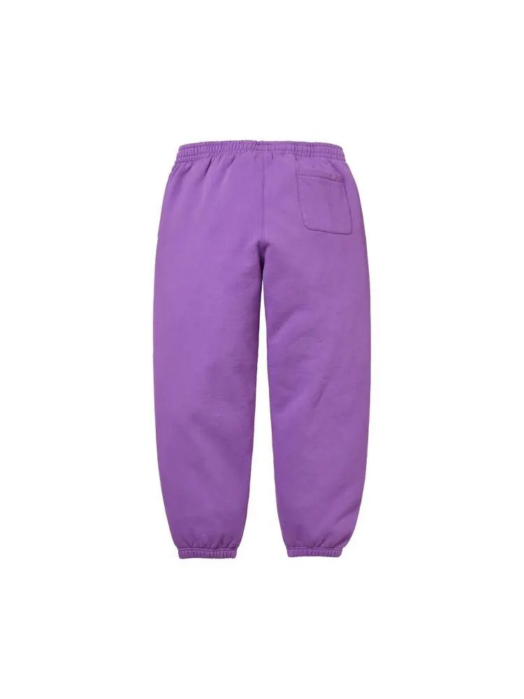 Спортивные брюки Supreme Satin Appliqué Sweatpant — изображение 2 из 2, фиолетовый