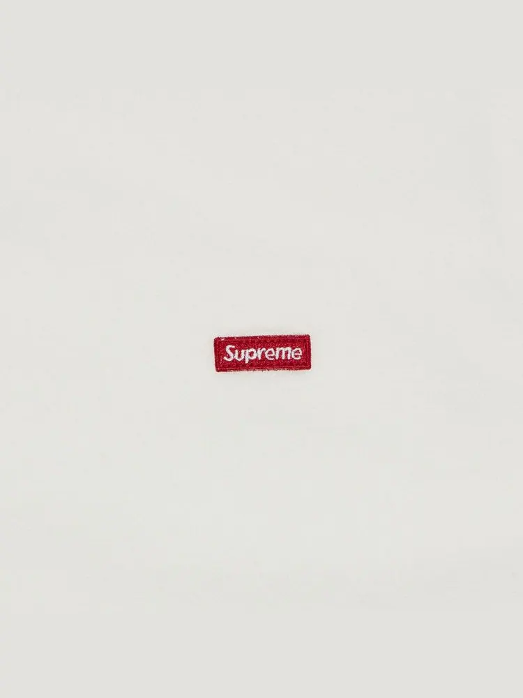 Рубашка Supreme Small Box Denim Shirt — изображение 2 из 2, белый
