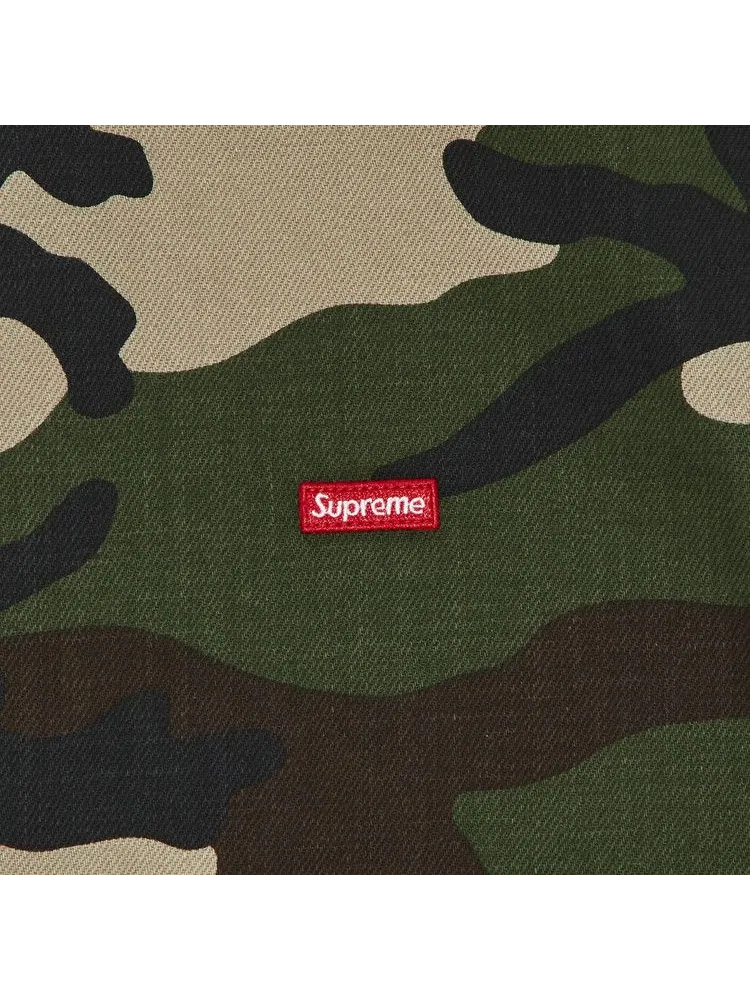 Рубашка Supreme Small Box Denim Shirt, Woodland Camo — изображение 2 из 2, мульти