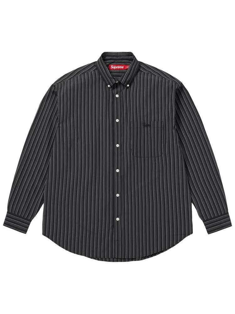 Рубашка Supreme в полоску