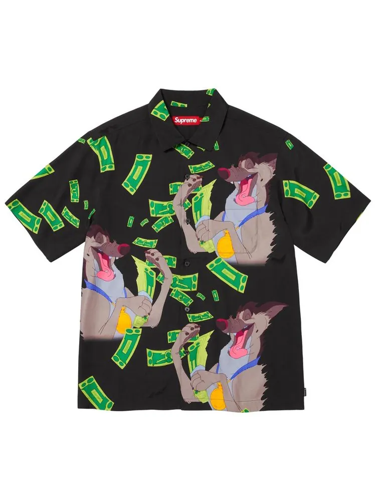 Футболка Supreme All Dogs Go To Heaven с коротким рукавом — изображение 1 из 1, черный