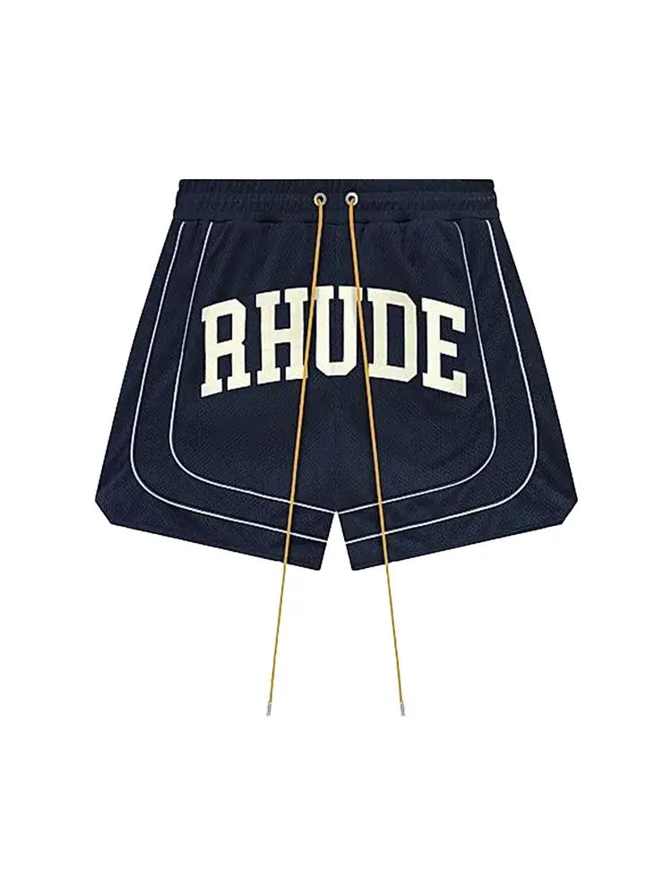 Шорты Rhude Baggy Collegiate Logo Short
