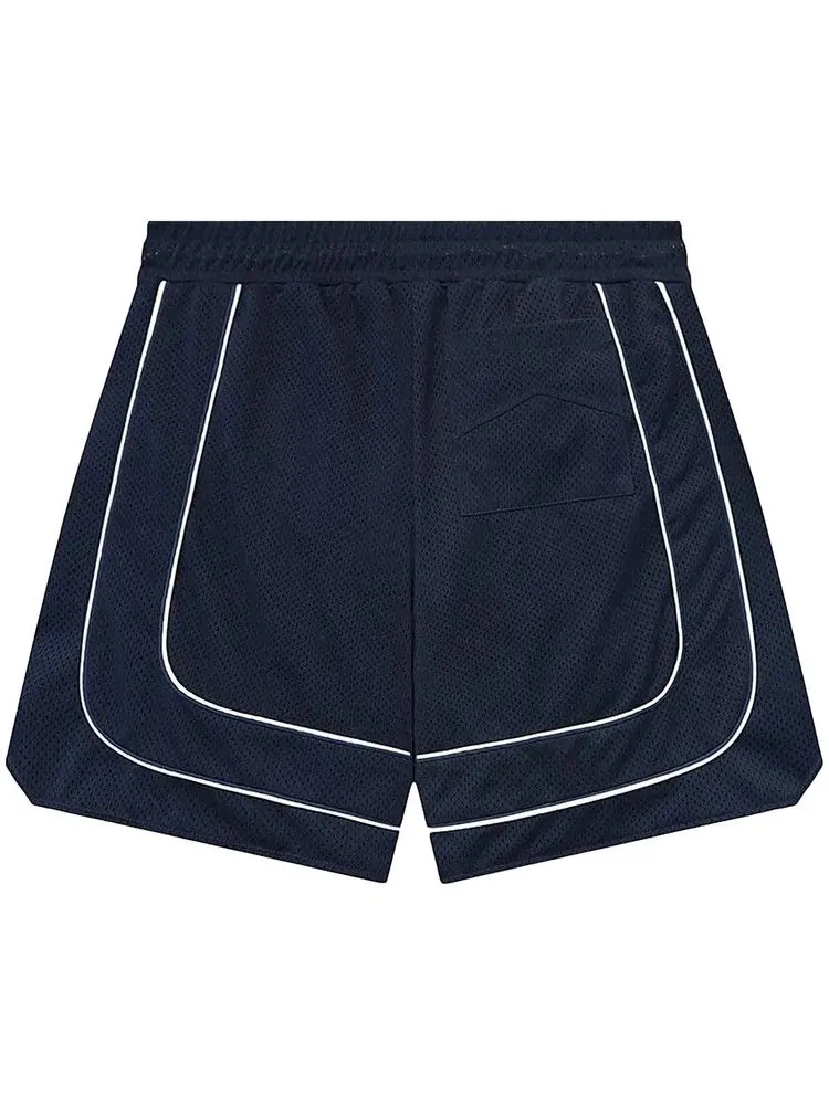 Шорты Rhude Baggy Collegiate Logo Short — изображение 2 из 2, синий