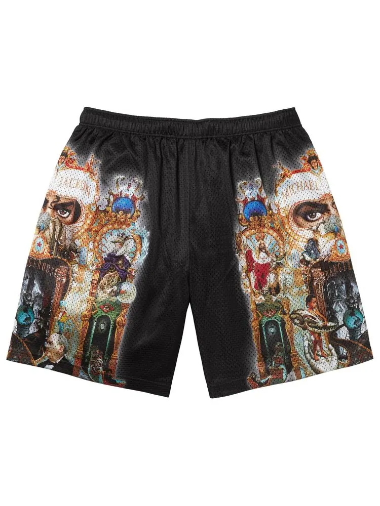 Шорты Supreme Michael Jackson Dangerous Mesh Short — изображение 1 из 2, черный