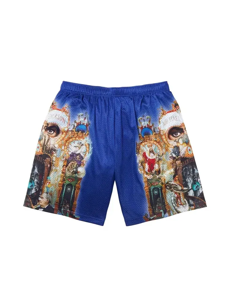 Шорты Supreme Michael Jackson Dangerous Mesh Short 'Royal' — изображение 1 из 2, синий