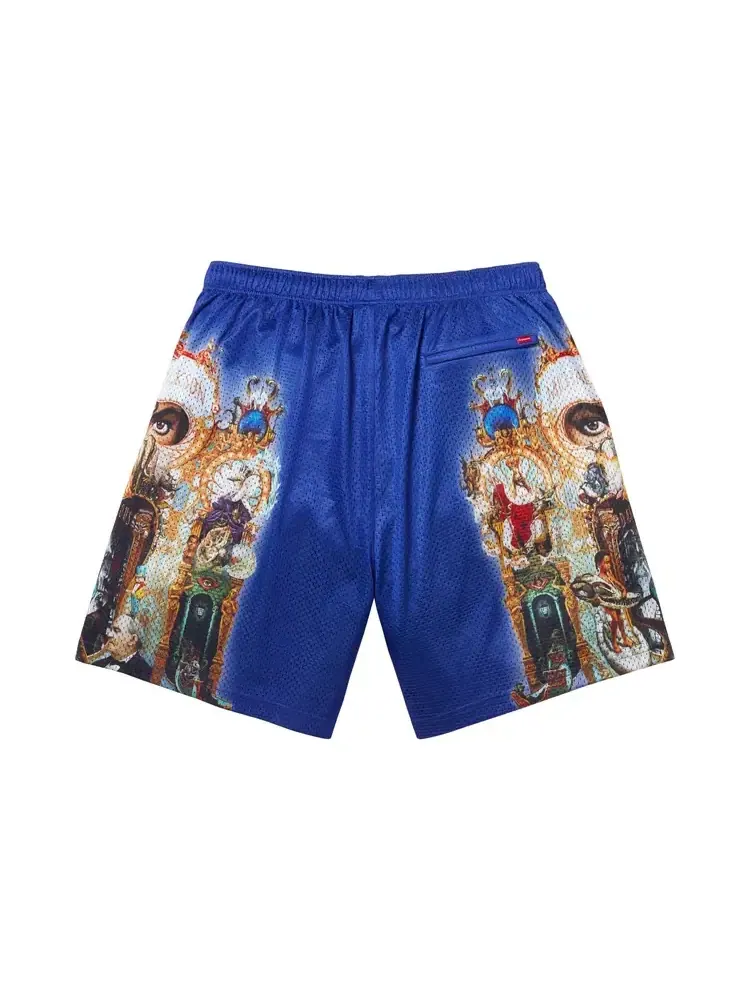 Шорты Supreme Michael Jackson Dangerous Mesh Short 'Royal' — изображение 2 из 2, синий