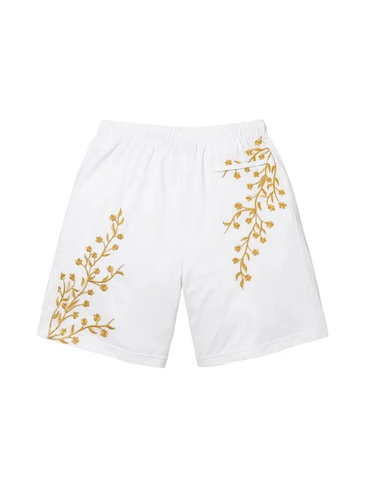 Шорты Supreme Floral Soccer Short — изображение 2 из 3, белый