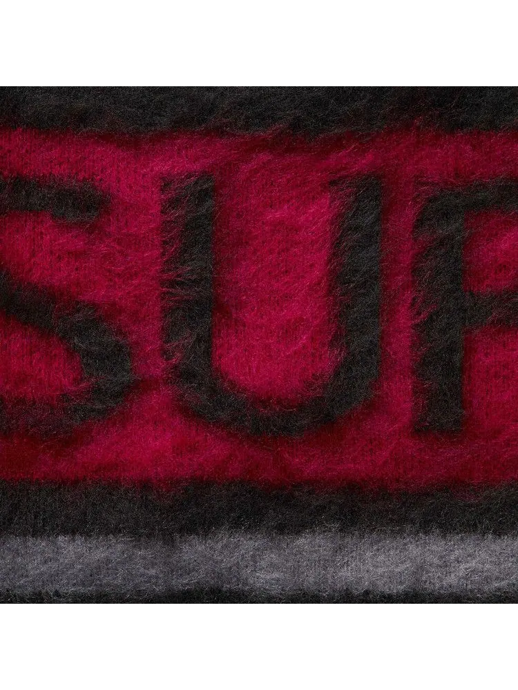 Свитер Supreme Brushed Stripe Sweater — изображение 3 из 3, черный