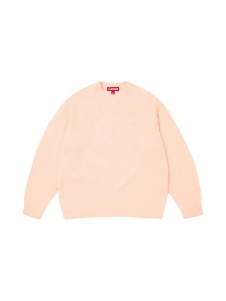 Свитер Supreme Brushed Mohair Sweater 'Light Pink' — изображение 1 из 1, розовый