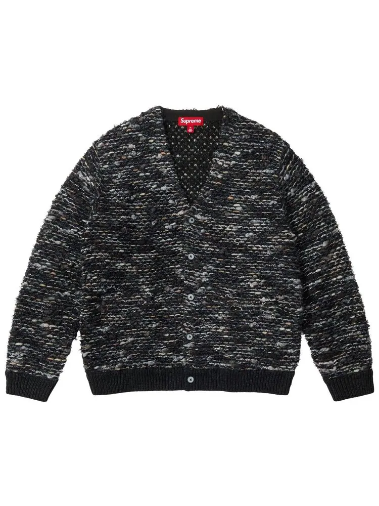 Кардиган Supreme Textured Cardigan — изображение 1 из 1, черный
