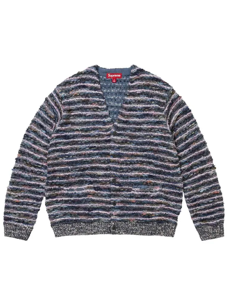 Кардиган Supreme Textured Cardigan — изображение 1 из 1, синий