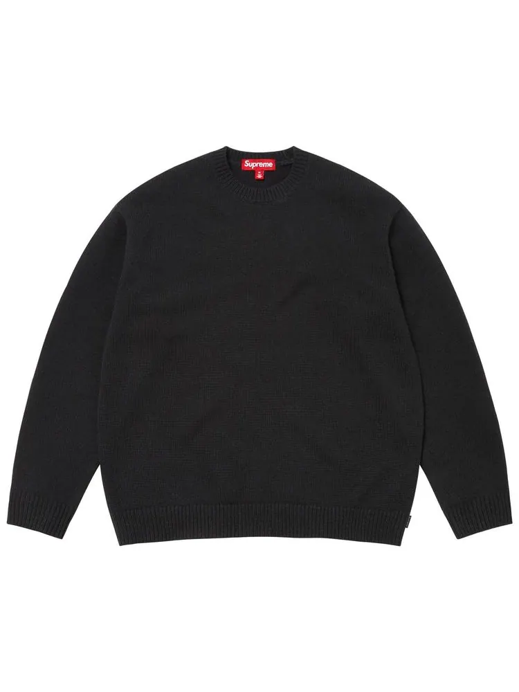 Свитер Supreme Angora Script — изображение 1 из 2, черный