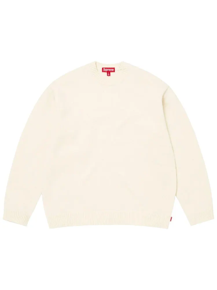 Свитер Supreme Angora Script — изображение 1 из 2, бежевый